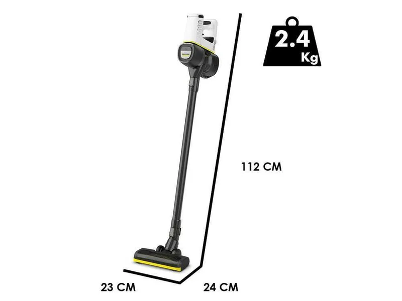 Karcher VC 4 Cordless - Balai électrique - 21.6 V - 2.5 Ah