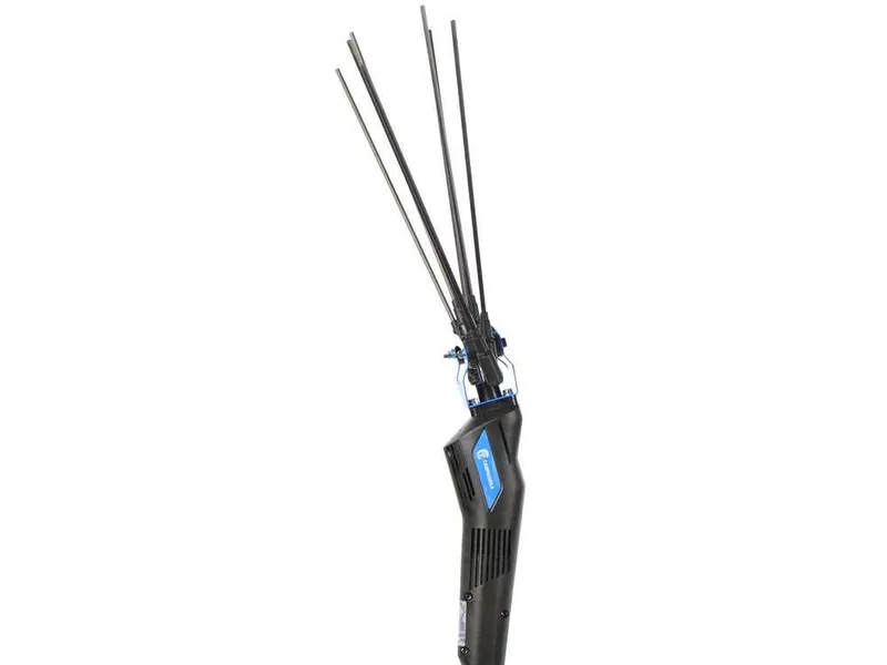 Campagnola master plug-in - Perche en carbone et aluminium - 200 - 250 cm - Peigne vibreur électrique à batterie - 21,6 V 5 Ah