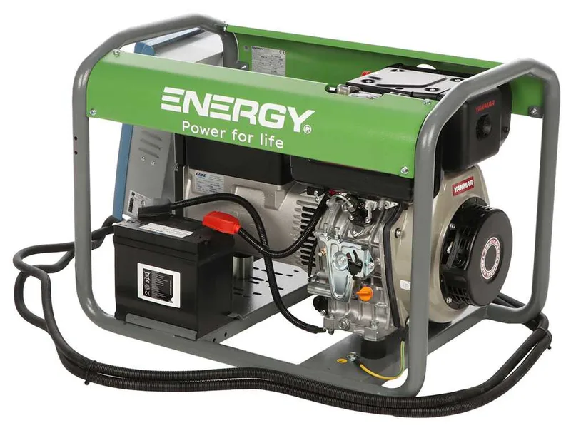 Energy EY-7MDE AVR-A - Groupe électrogène monophasé 5 kw - Moteur Yanmar