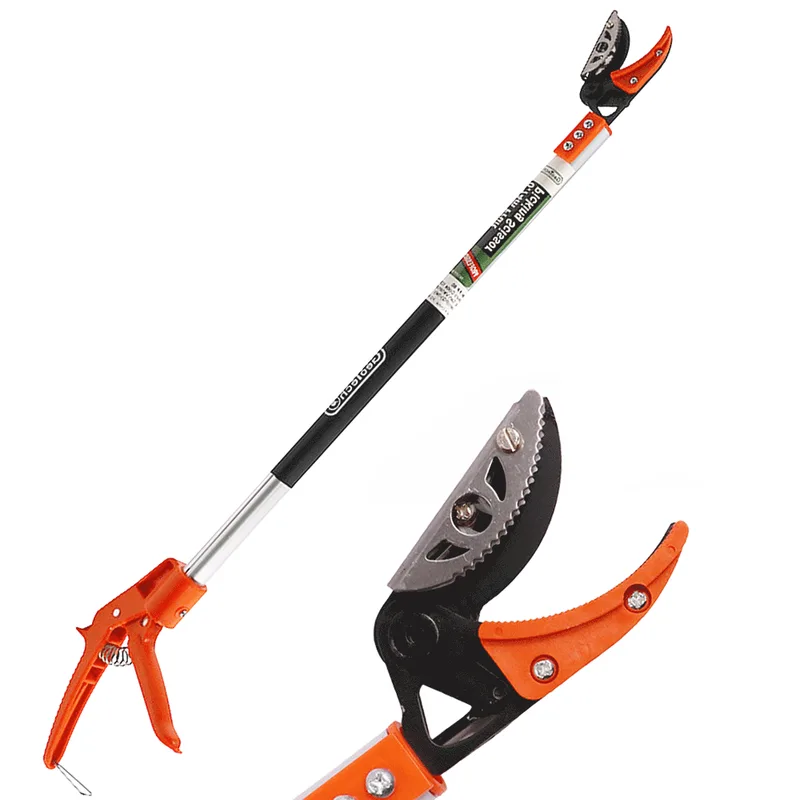 GeoTech FP-80 - Coupe-branches sur perche fixe avec système coupe-maintien
