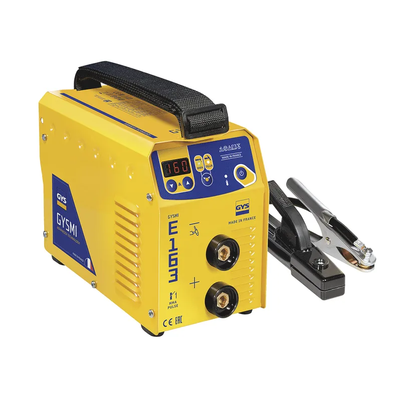 GYS Gysmi E163 - Poste à souder Inverter (MMA, TIG Lift) - à courant continu (DC) - Mallette