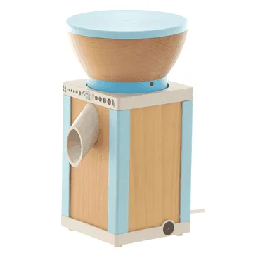 Komo KoMoMio Bleu - Moulin à farine en hêtre avec meules en pierre - 360W