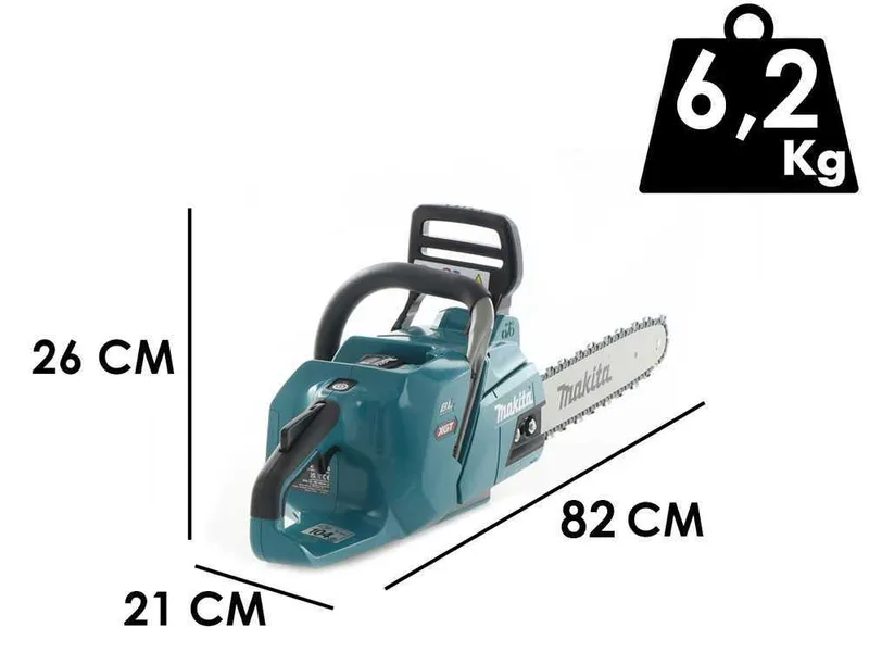 Makita UC012G - Tronçonneuse à batterie 40 V 4 Ah - Guide 40 cm