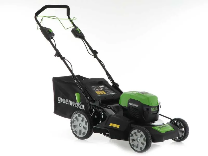 Greenworks GD48LM51SP - Tondeuse à gazon à batterie 48V