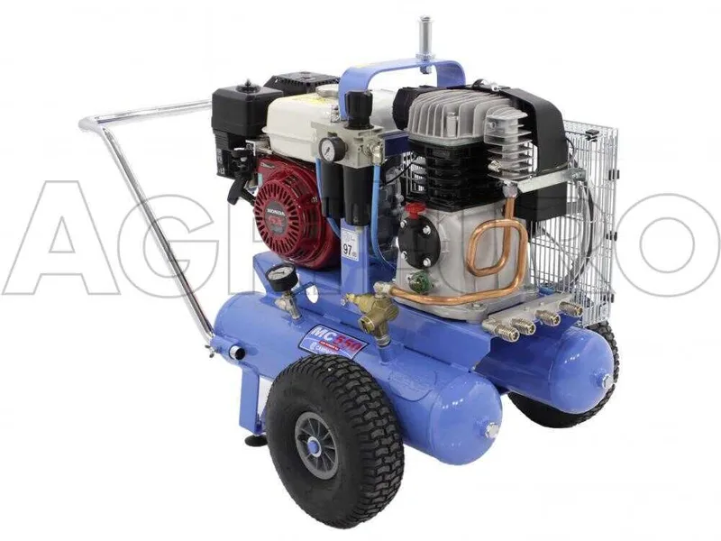 Motocompresseur thermique Campagnola MC 550 (554 L/min) moteur essence Honda GX 200