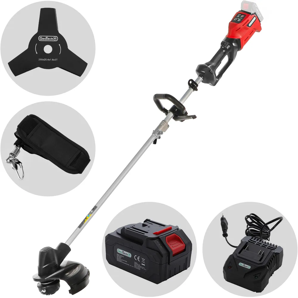 GeoTech X-Line BC-20V - Débroussailleuse à batterie - 20 V 5 Ah
