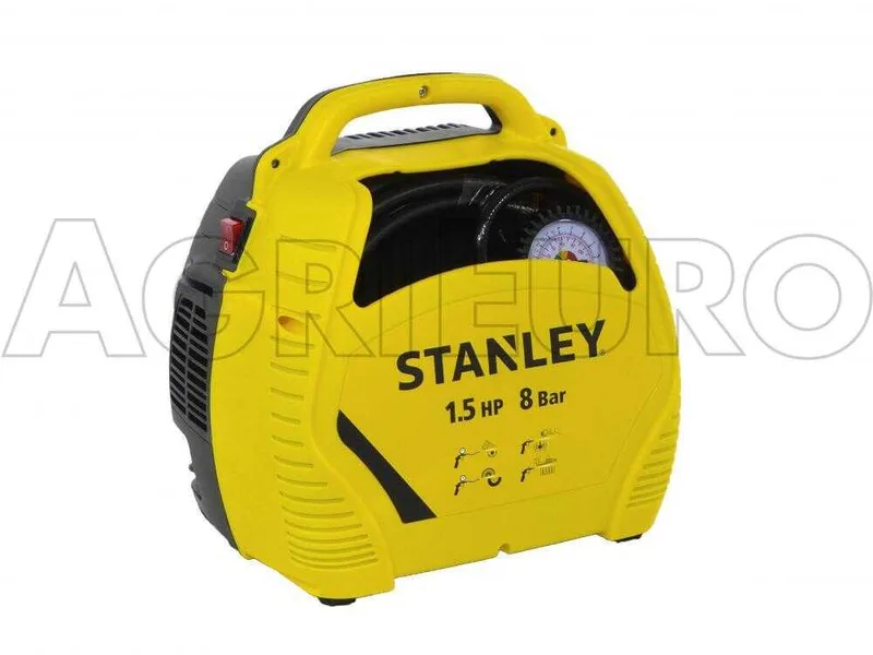 Stanley Air Kit - Compresseur d'air électrique portatif monophasé - Moteur 1.5 CV