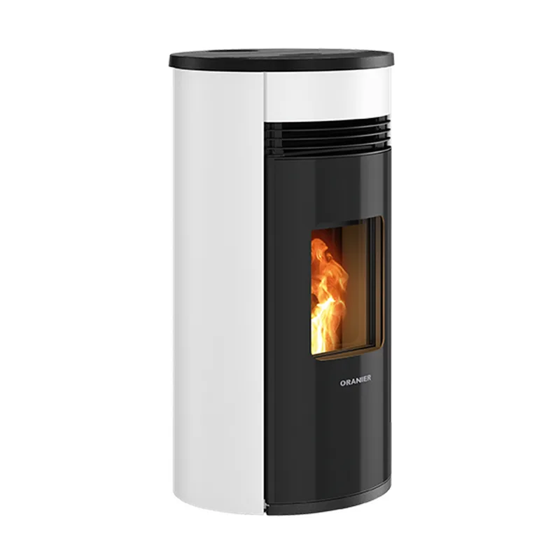 Oranier Sando 60 poêle à granulés blanc soie