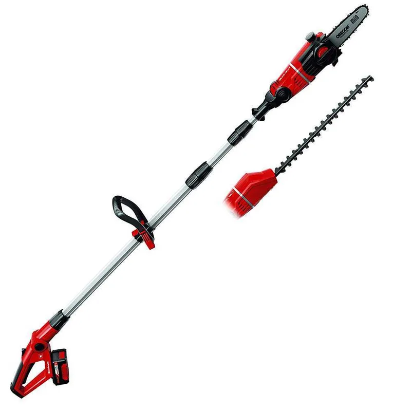 Einhell GE-HC 18 Li T - Perche d'élagage -Taille-haie à batterie