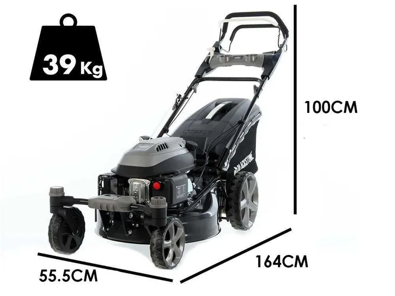 Blackstone SP4X 510 - Tondeuse à gazon thermique - Avec roues pivotantes