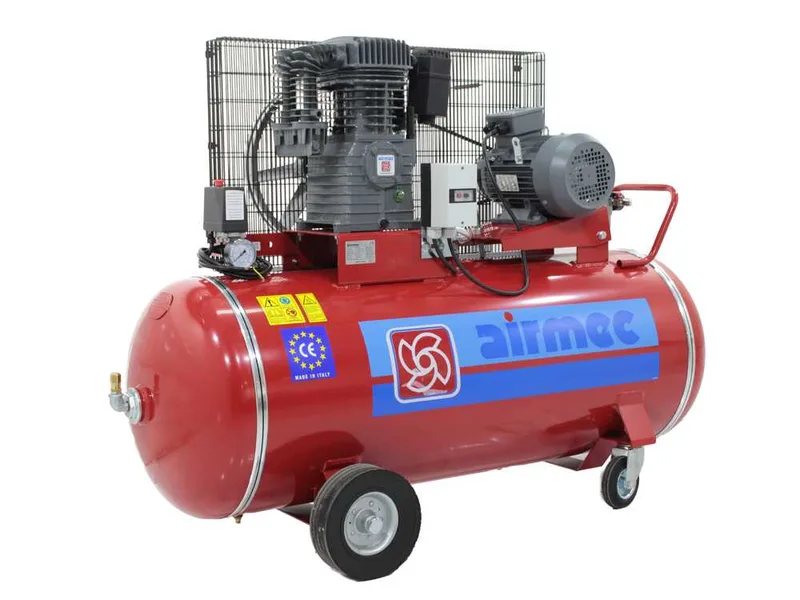Airmec CR 304 K28+S - Compresseur d'air à courroie - Moteur électrique triphasé - cuve 270 L