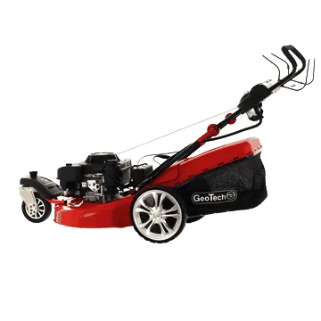 GeoTech Pro S58-3 BMSWGE L225 -Tondeuse à gazon thermique tractée - Roue pivotante - Démarrage électrique