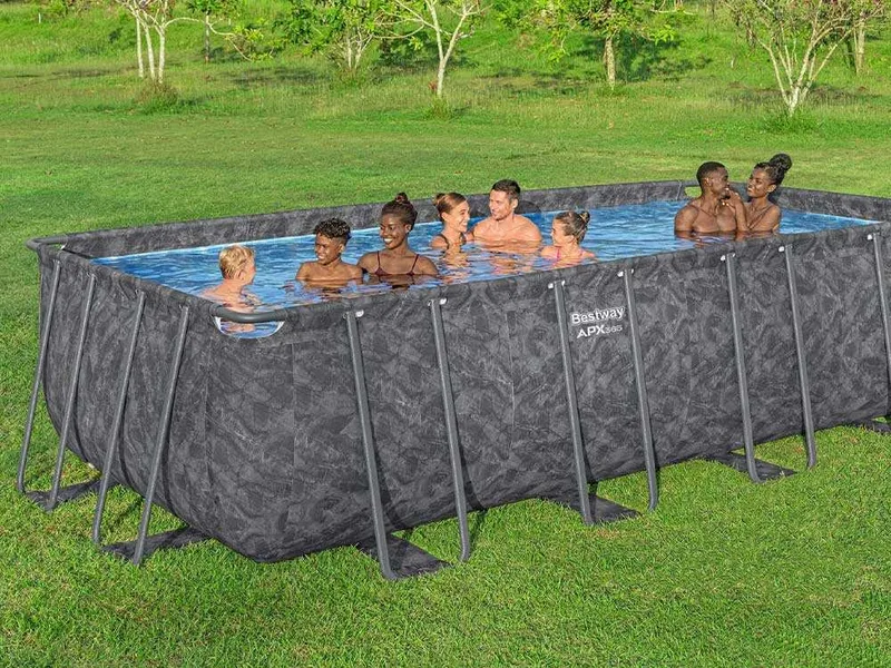 Bestway APX 365 561KA - 549 x 274 x 132 cm - Piscine hors-sol pour 7-8 personnes