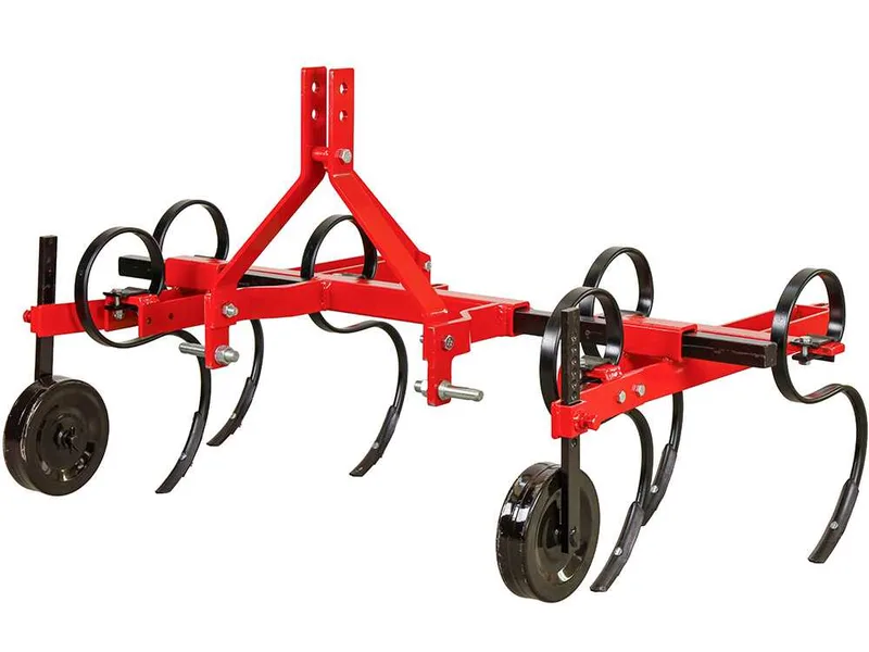 VBR-T3 - Vibroculteur réglable - 6 dents - Largeur de travail 150 cm - Pour tracteurs avec attelage à trois points