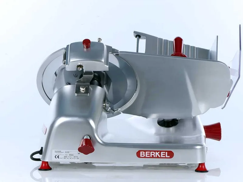 Berkel essentia gravità BEG350B Triphasée - Trancheuse avec lame en acier chromé de 350 mm