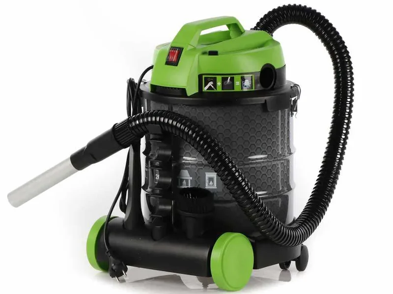 Ribimex Perfetto 20 L - Aspirateur à cendres avec bidon - 1200 W