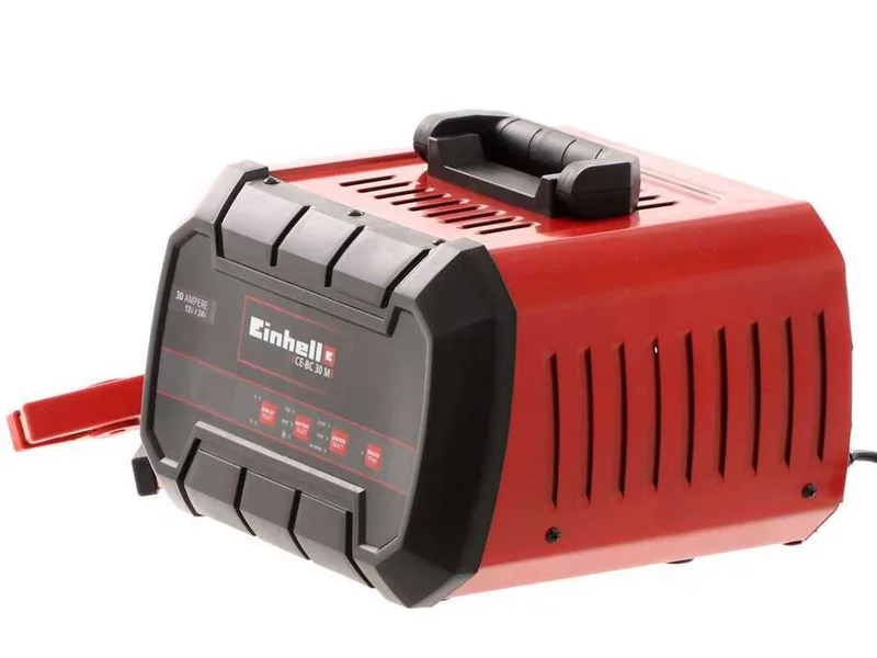 Einhell CE-BC 30 M - Chargeur de batterie, démarreur et mainteneur de charge - Avec microprocesseur