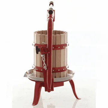 Baesso F20 - Pressoir à vis pour fruits et légumes 11 L – Cage en bois