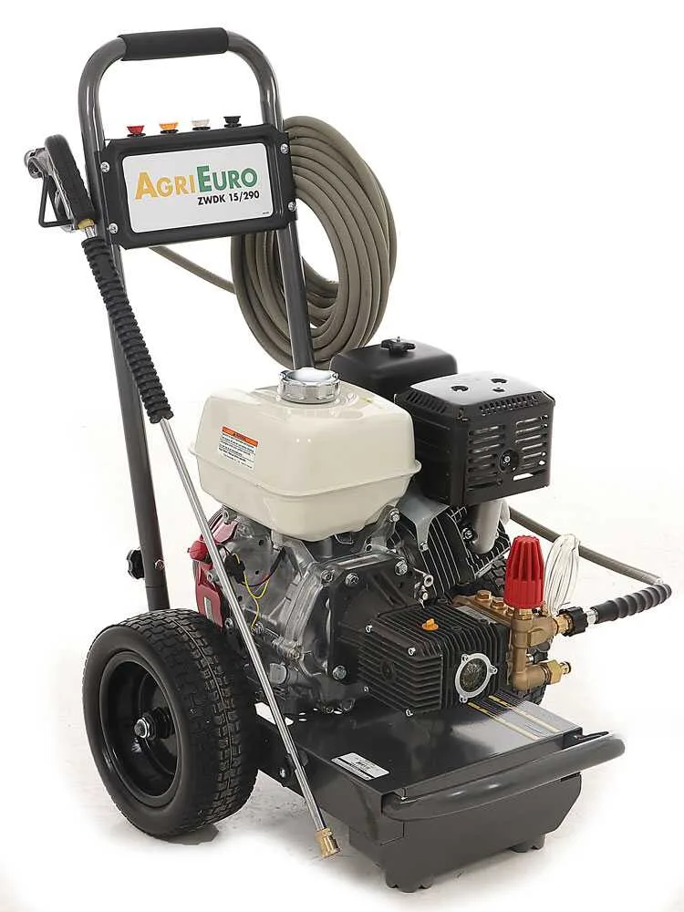 Nettoyeur haute pression thermique professionnel zwdk 15/290 - 290 bar - 900 l/h - Avec pompe Comet zwd-k - moteur Honda gx 390