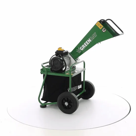 GreenBay GB-WERC 50 B - Broyeur de branches et végétaux électrique - Avec bac de ramassage
