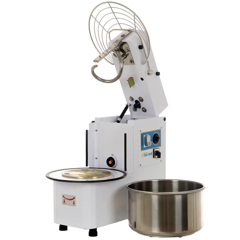 EuroMech ETR 30 2v - Pétrin à spirale à tête basculante capacité 25Kg - Triphasé à 2 vitesses