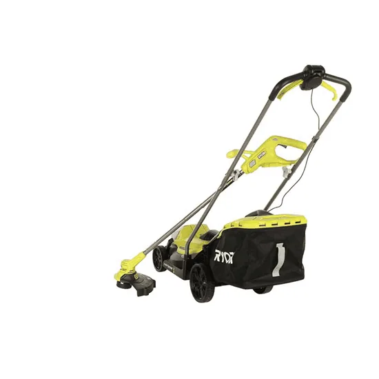 Ryobi RLM18X33B50LT23A - Kit Tondeuse à gazon + coupe-bordure à batterie - 18 V 5 Ah - Coupe 33 cm + 23 cm