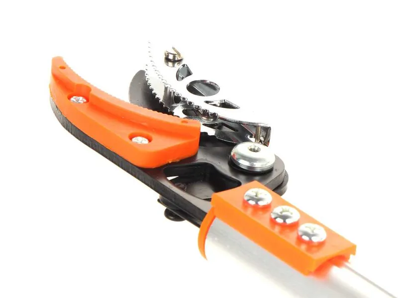 GeoTech FP 80-120 EVO - Coupe-branches sur perche télescopique avec système coupe-maintien