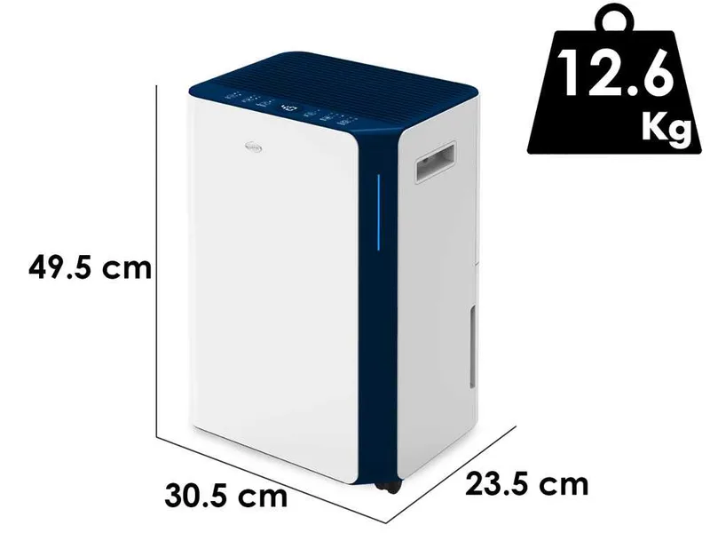 Argo Dry Pury Evo WF 21 - Déshumidificateur avec système de purification de l'air - 21 L/24 h