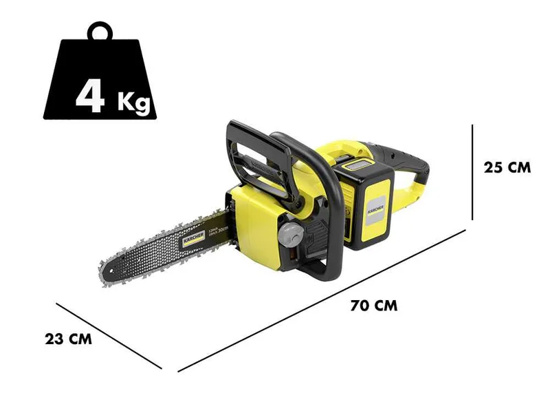 Karcher CNS 18-30 -Tronçonneuse à batterie 18 V
