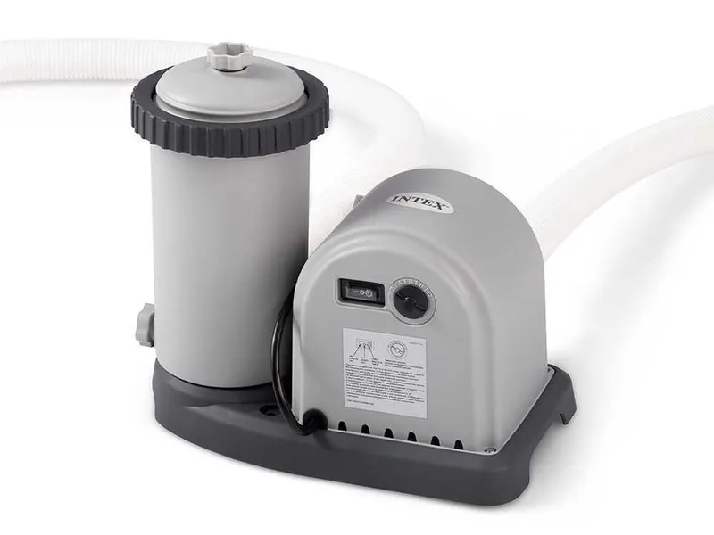 Pompe filtre à cartouche avec minuterie Intex 28636 - Débit d'eau 5678 L/h - 165W