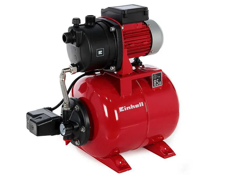 Groupe de surpression électrique Einhell GC-WW 6538 Set - réservoir 20 l - tuyau d'aspiration 7 m