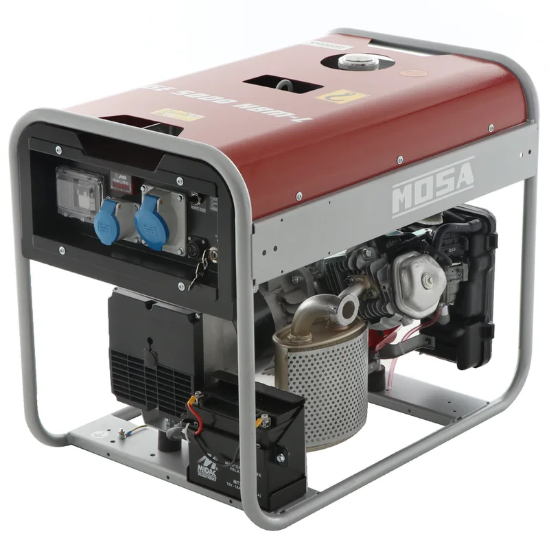 Mosa ge 5000 hbm-l avr eas - Groupe électrogène 4.4 KW monophasé - Alternateur italien - Moteur Honda iGX270