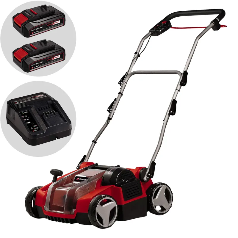 Einhell GE-SC 36/35 Li - Scarificateur aérateur à batterie - 2x18V / 2.5 Ah