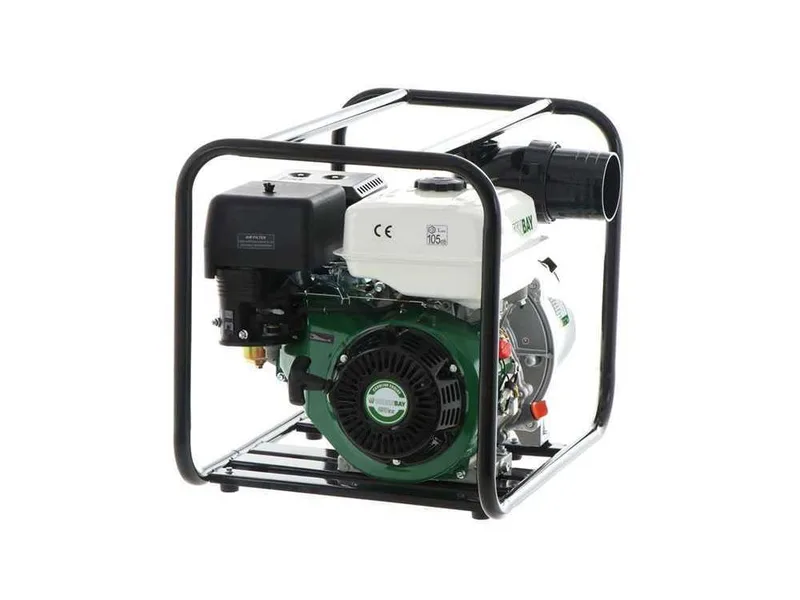 Motopompe thermique Greenbay GB-WP 100 - avec raccords de 100 mm