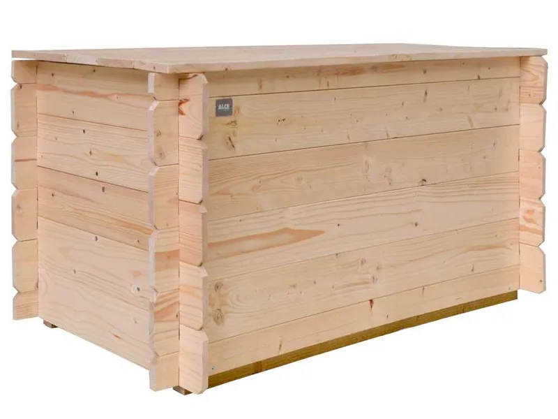 Alce Giove - Coffre à outils de jardin - 130 x 60 x 54 cm
