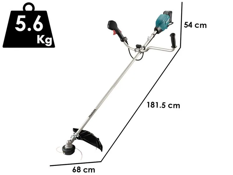 Makita UR006GZ06 - Débroussailleuse à batterie - 40 V - 2.5 Ah