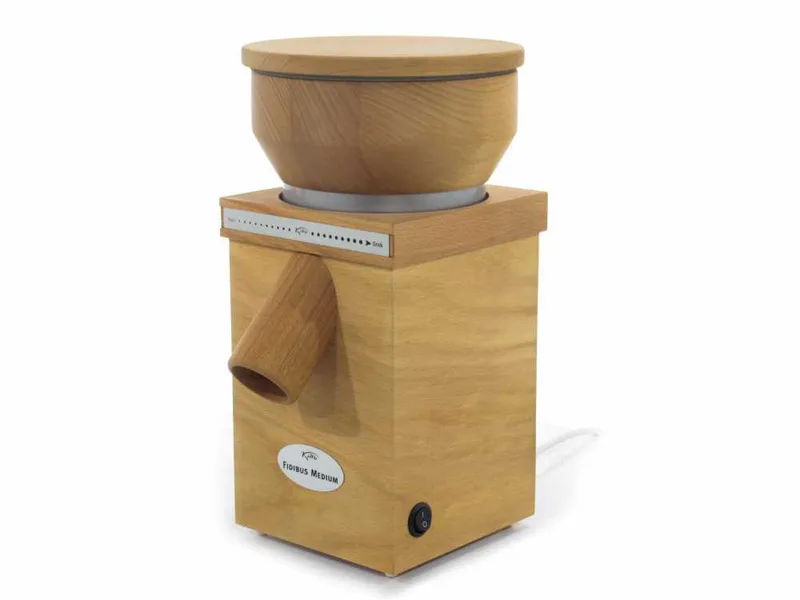 Komo Fidibus Medium - Moulin à farine en hêtre massif - 360W