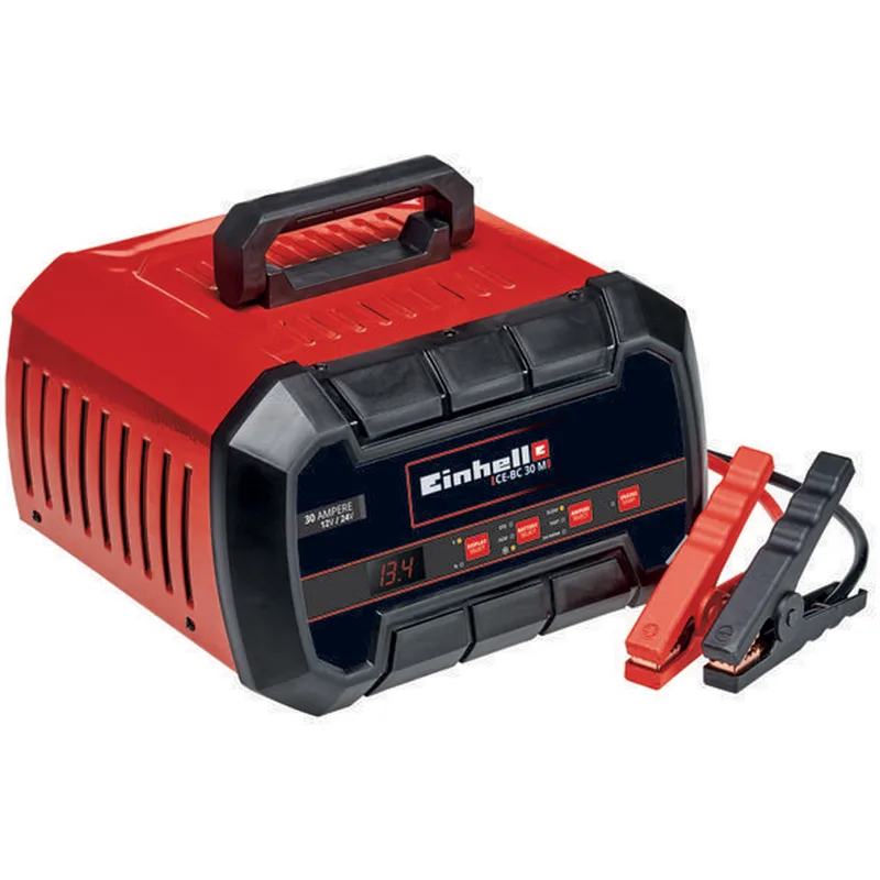 Einhell CE-BC 30 M - Chargeur de batterie, démarreur et mainteneur de charge - Avec microprocesseur
