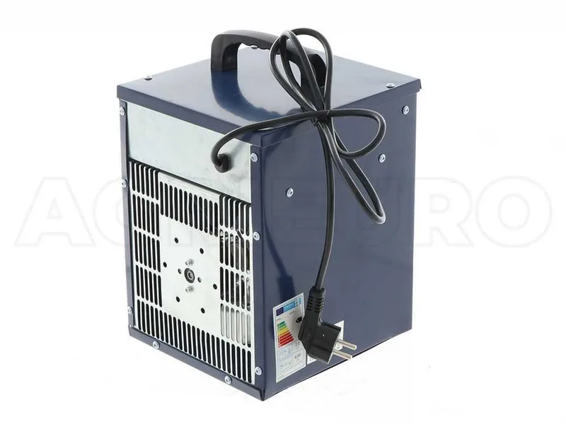 BullMach BM-EFH 2H - Générateur d'air chaud électrique monophasé avec ventilation - 2kW