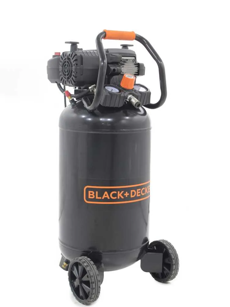 Black & Decker BD 227/50V NK - Compresseur d'air électrique monophasé, oil-less - Moteur 2 CV - 50 L