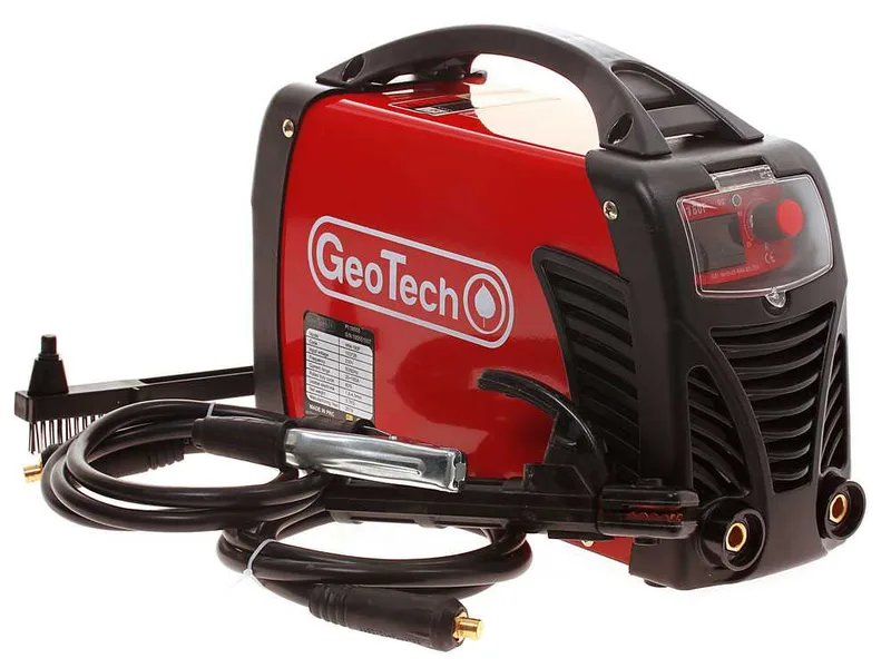 Poste à souder inverter à électrode en courant continu GeoTech WM-180 F - 180 A - avec Kit MMA
