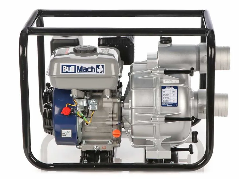 BullMach NERINA 80 - Pompe thermique - Pour eaux chargées - avec raccords de 80 mm