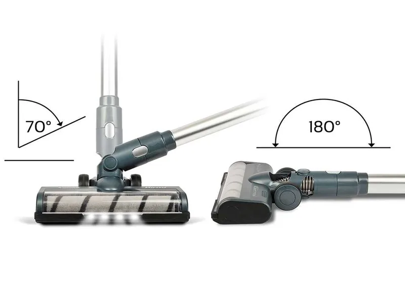 Girmi AP85 - Aspirateur - Balai électrique à batterie 2 en 1 - 25,9 V 2,2 Ah
