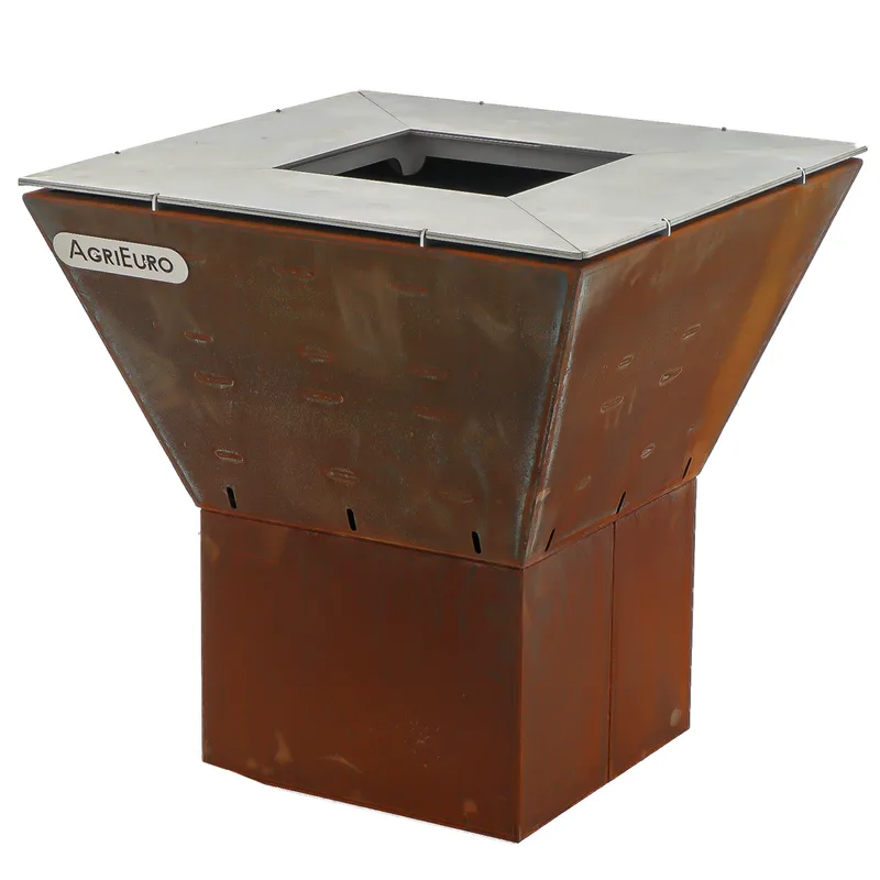Top Line Gringo B038 - Barbecue à bois en corten