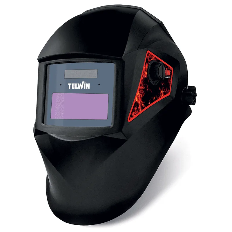 Telwin Tribe 9-13 - Masque de soudure professionnel serre-tête automatique MMA, TIG, MIG