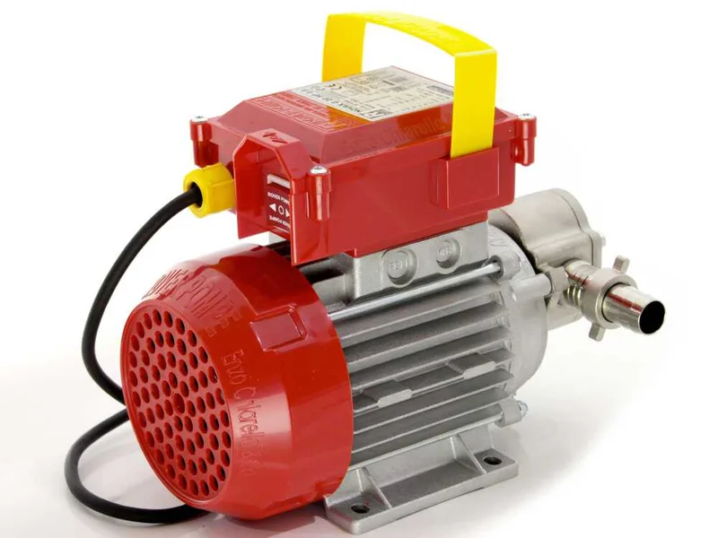 Rover Novax G 20 – Pompe électrique de transfert d’huile à engrenages en alliage anticorrosion – 0,6 CV