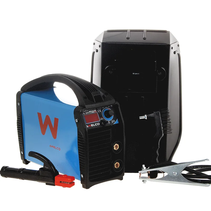 Poste à souder à inverter à électrode mma-tig Awelco mikrotig 200 - 200A @150A - 230V