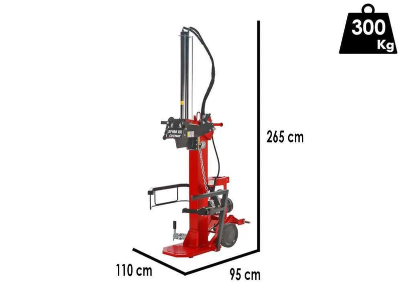 Docma SF180 PTO XX - Fendeuse à bois sur tracteur - Verticale