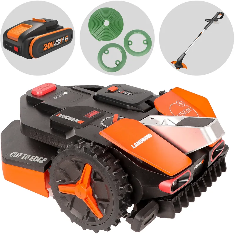 Worx Landroid Vision S250 WR202E - Robot Tondeuse - Sans Installation
