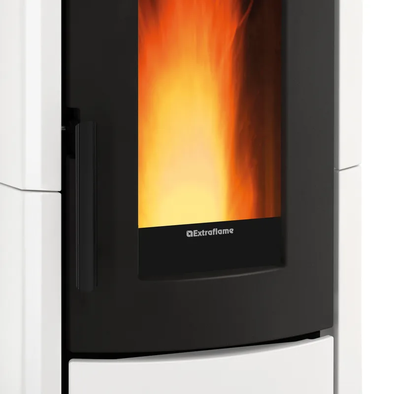 Extraflame Evolution Line Terry Plus poêle à granulés Majolique blanc